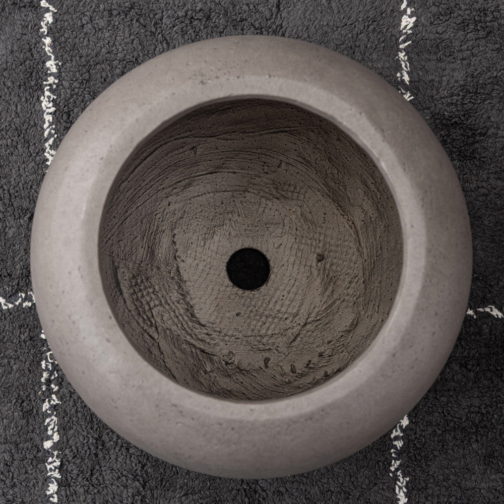 石目調ラウンドプランター