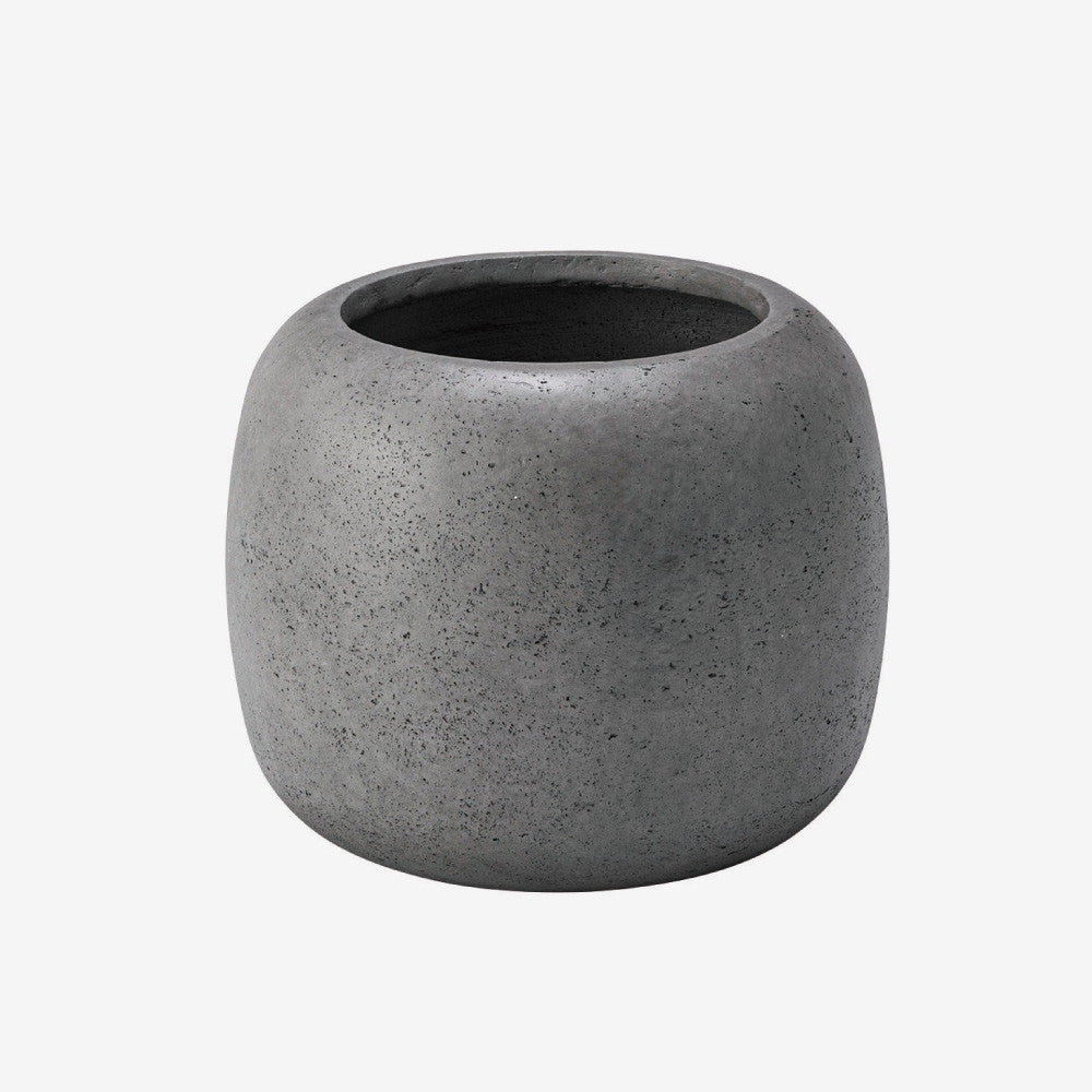石目調ラウンドプランター
