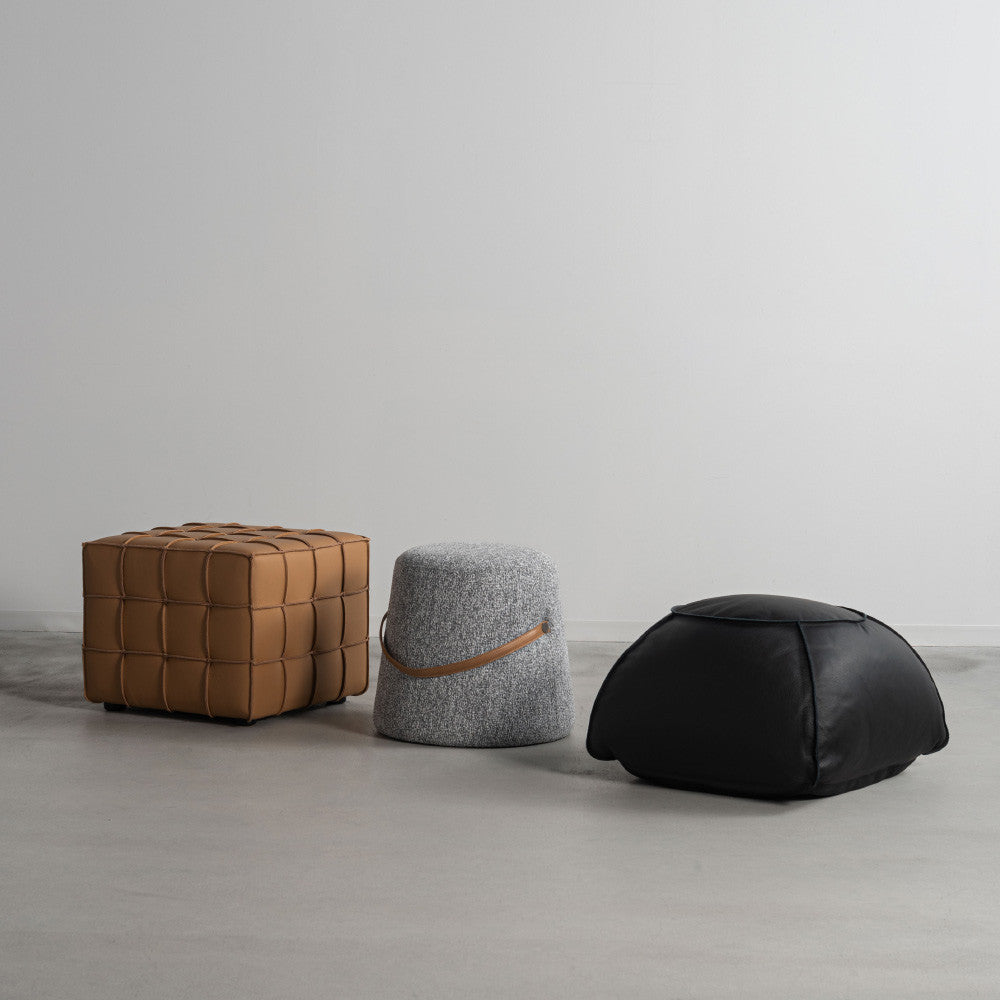 本革レザーブロックスツール