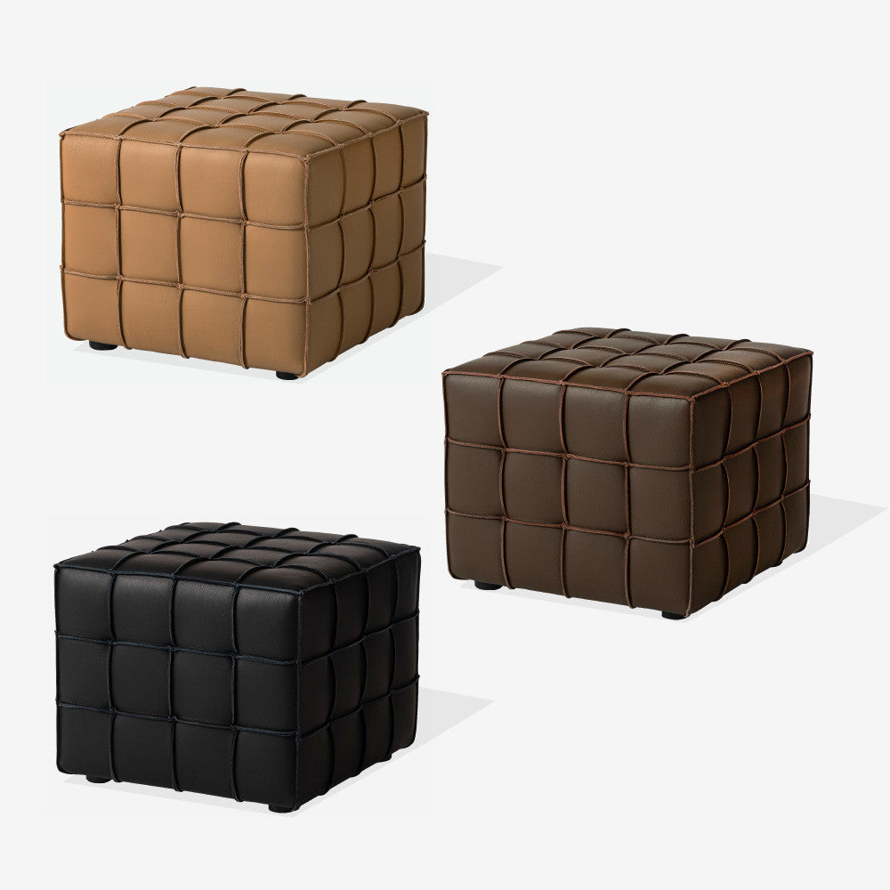 本革レザーブロックスツール