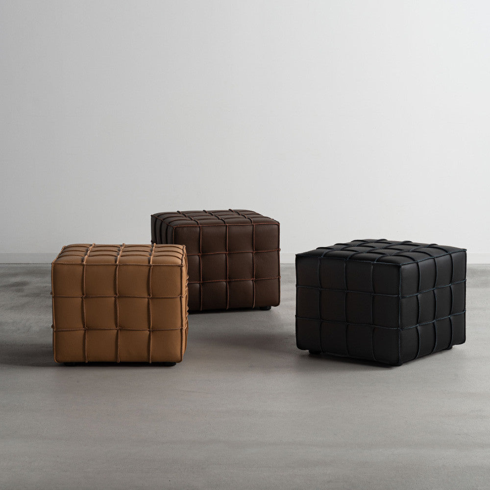 本革レザーブロックスツール