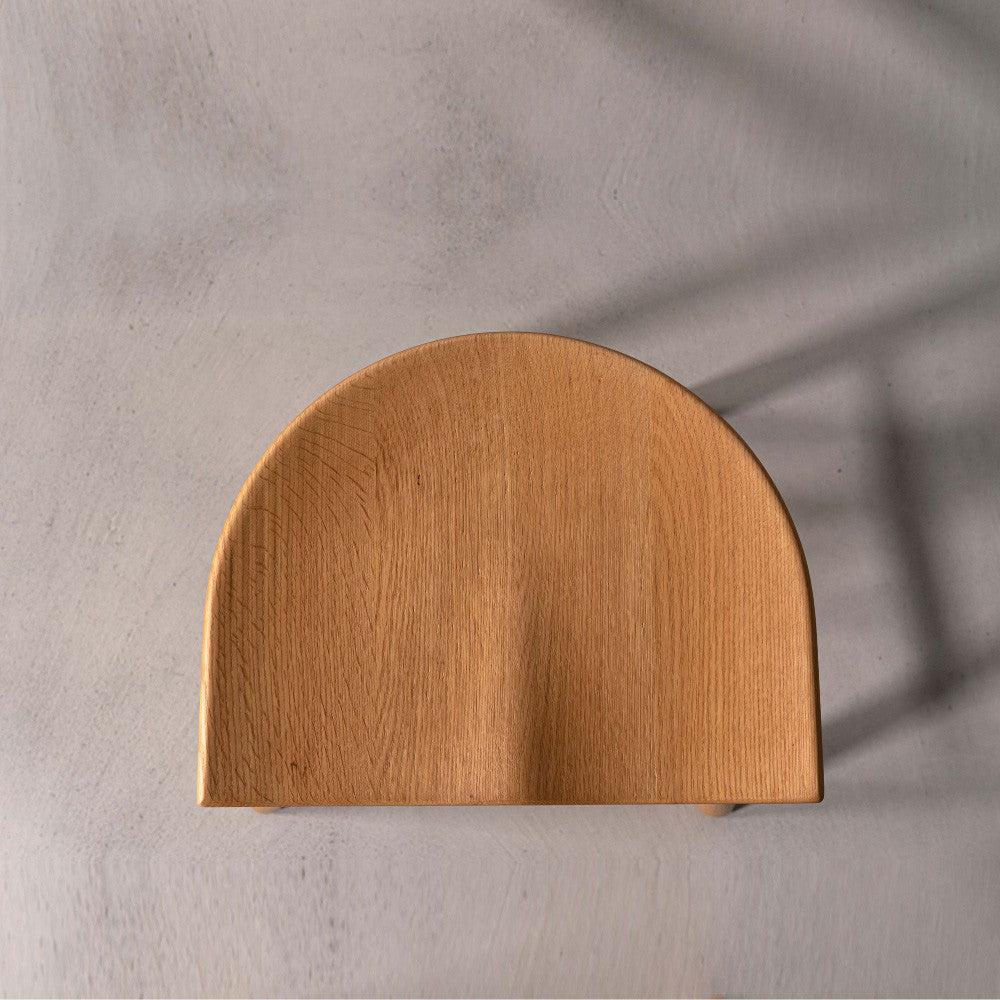 天然木スツール