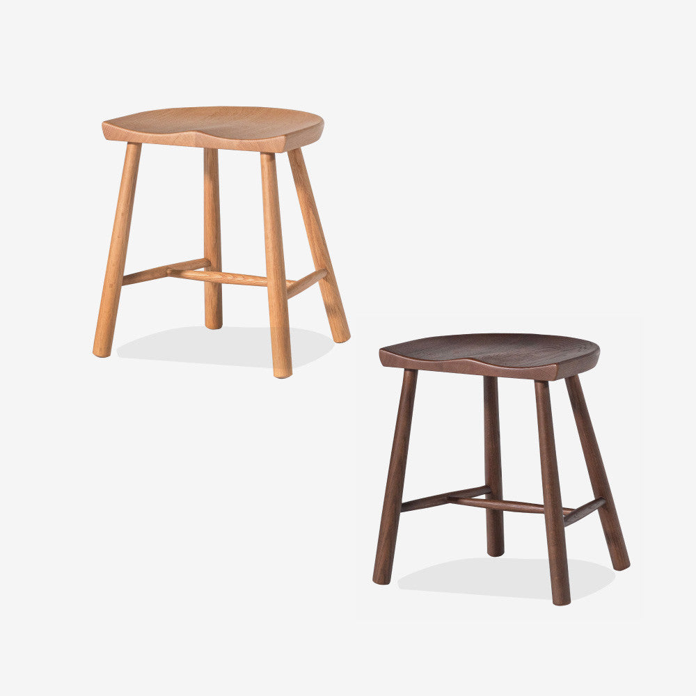 天然木スツール