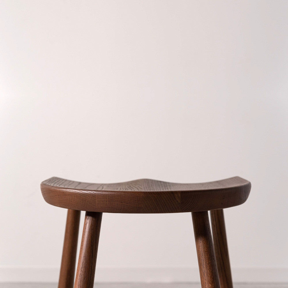 天然木スツール