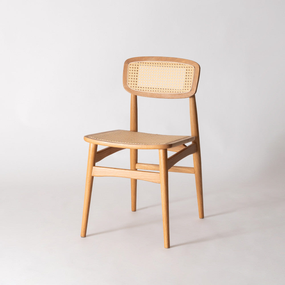 かごめ編ダイニングチェア カミール