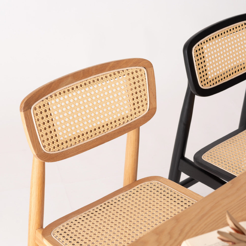 かごめ編ダイニングチェア カミール