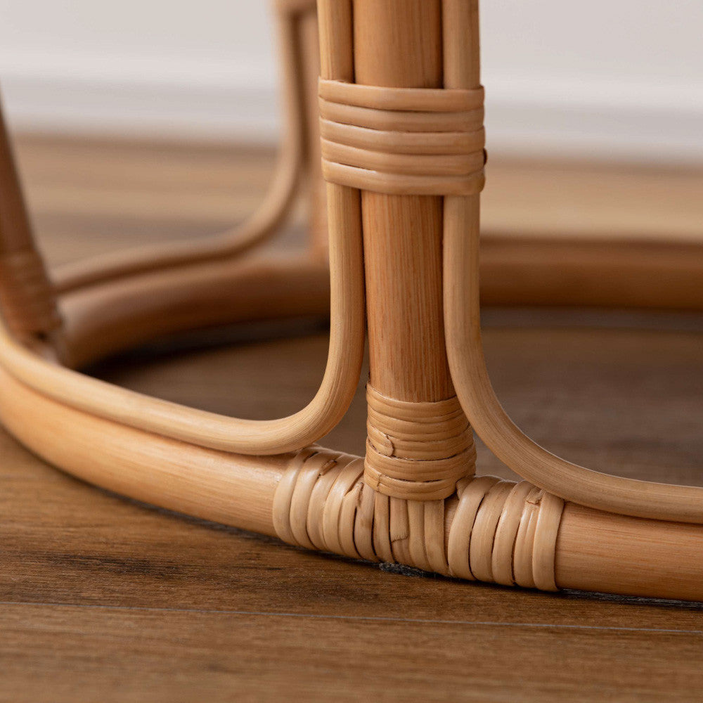 ラタン一人掛けチェア