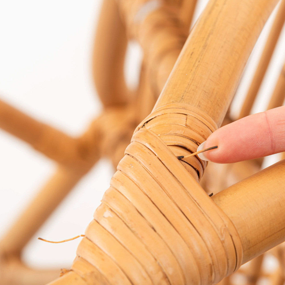 ラタン一人掛けチェア