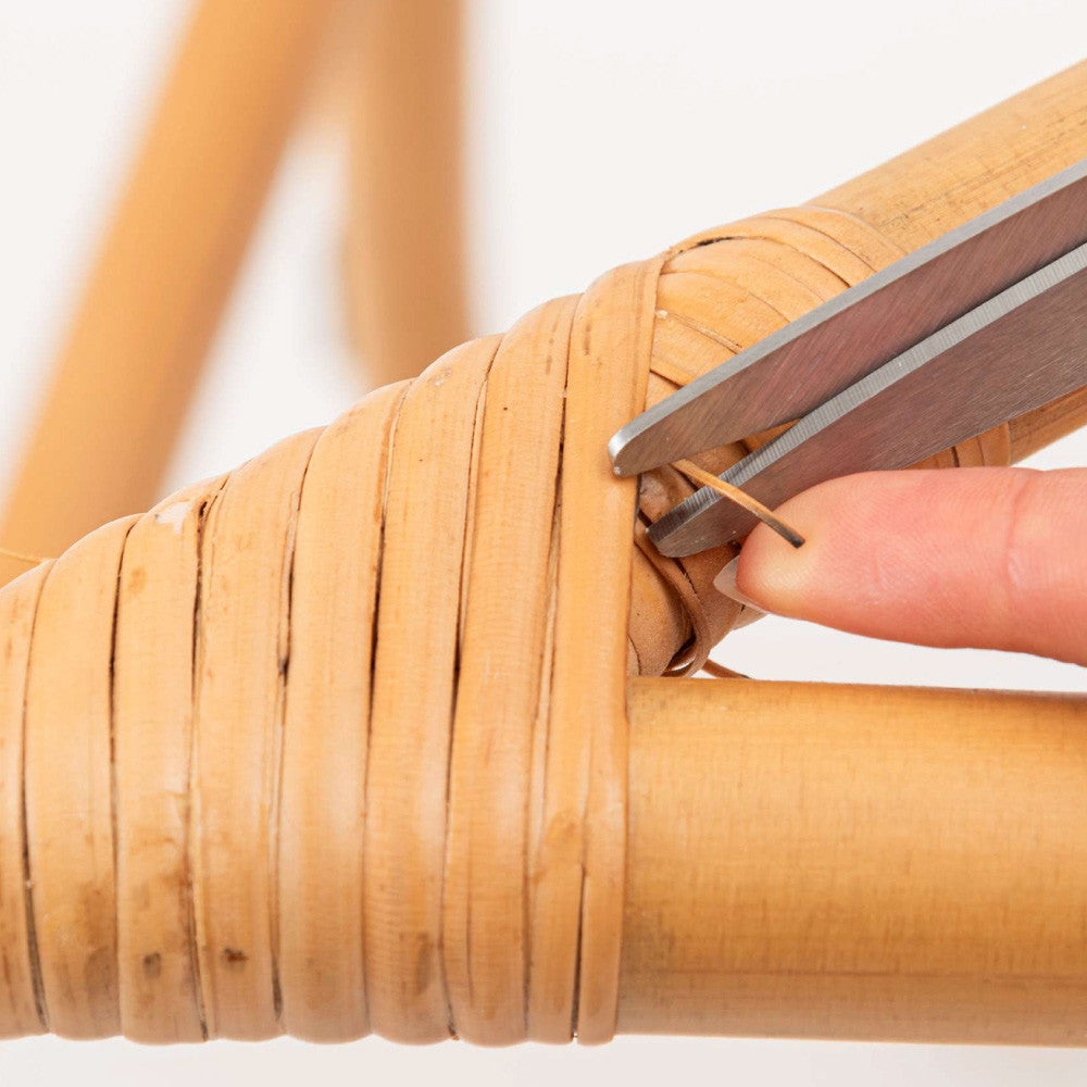 ラタン一人掛けチェア