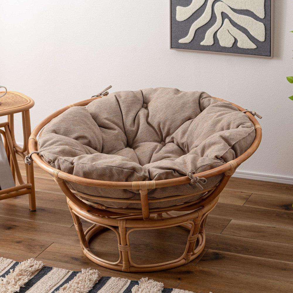 ラタン一人掛けチェア