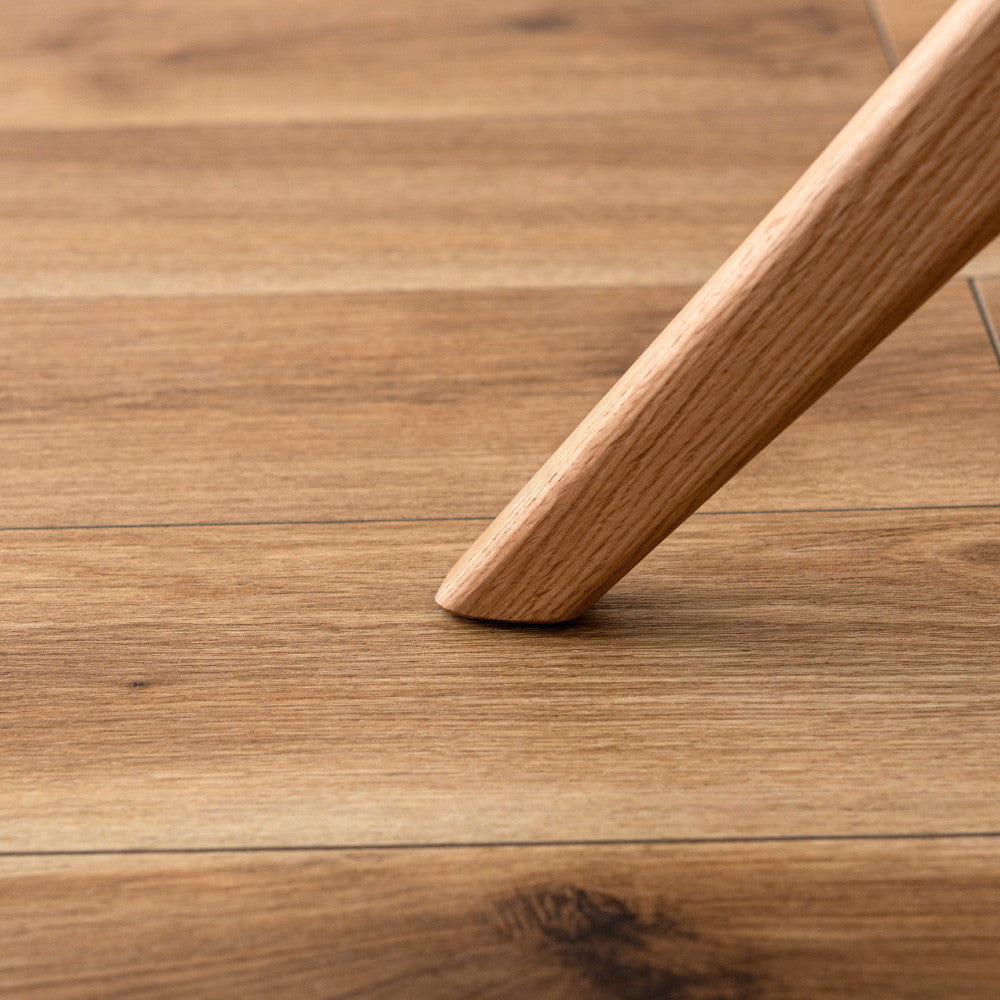 ラウンドガラスダイニングテーブル