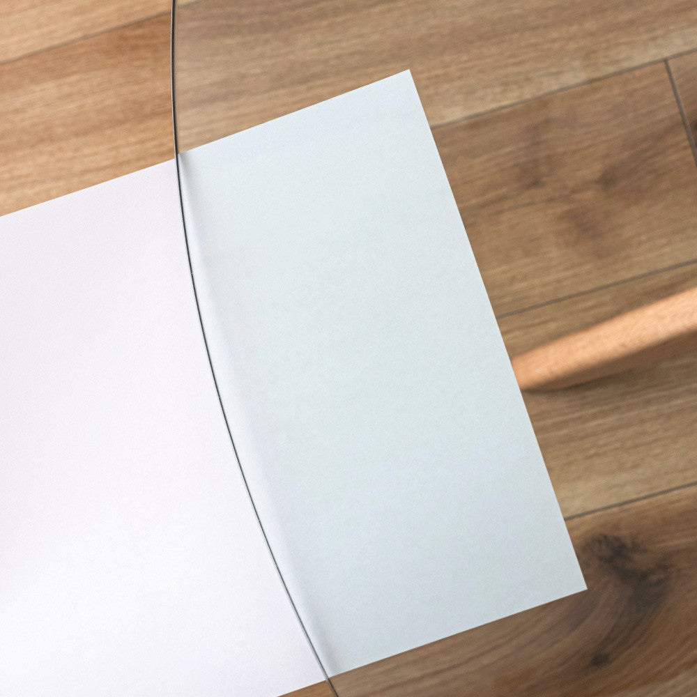 ラウンドガラスダイニングテーブル