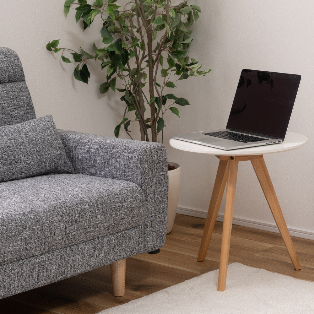 ラウンドサイドテーブル