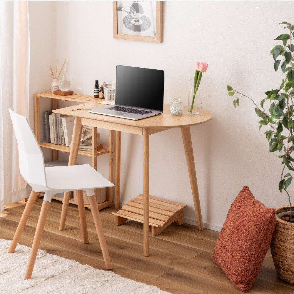 壁付け半円テーブル