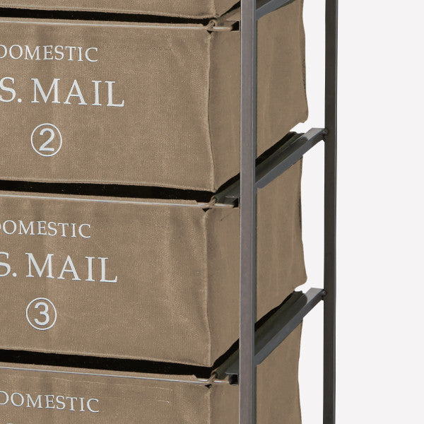 USメールチェスト3段