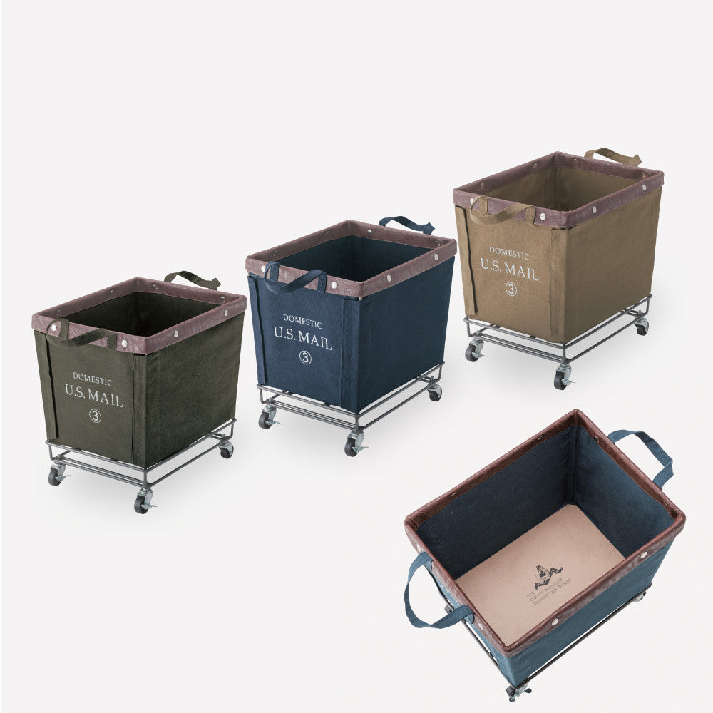 USメール バスケット ワゴン