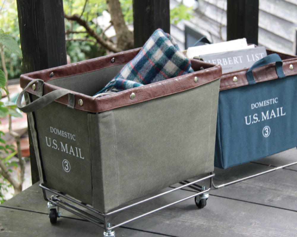 USメール バスケット ワゴン