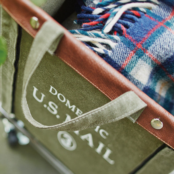 USメール バスケット ワゴン