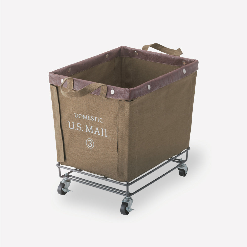 USメール バスケット ワゴン