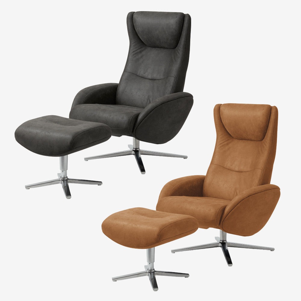 リクライニング式一人がけソファ