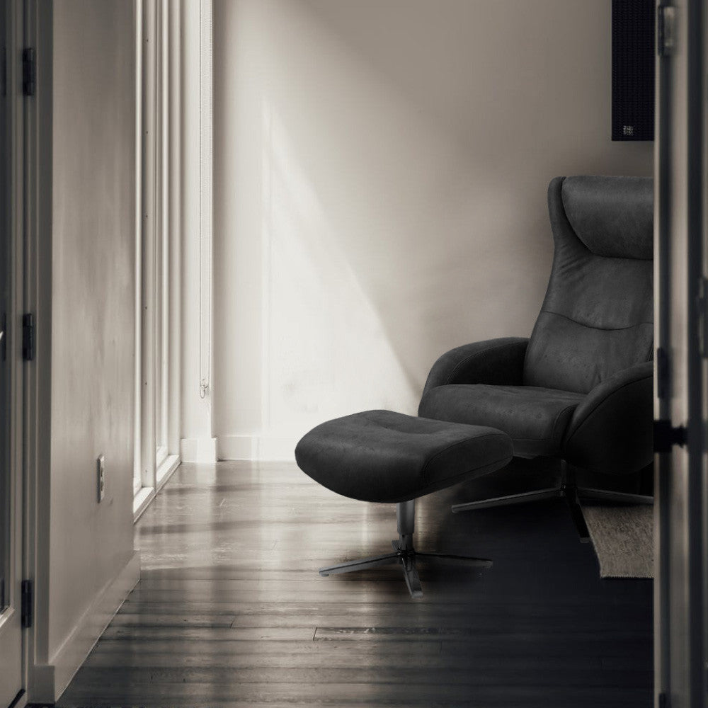 リクライニング式一人がけソファ