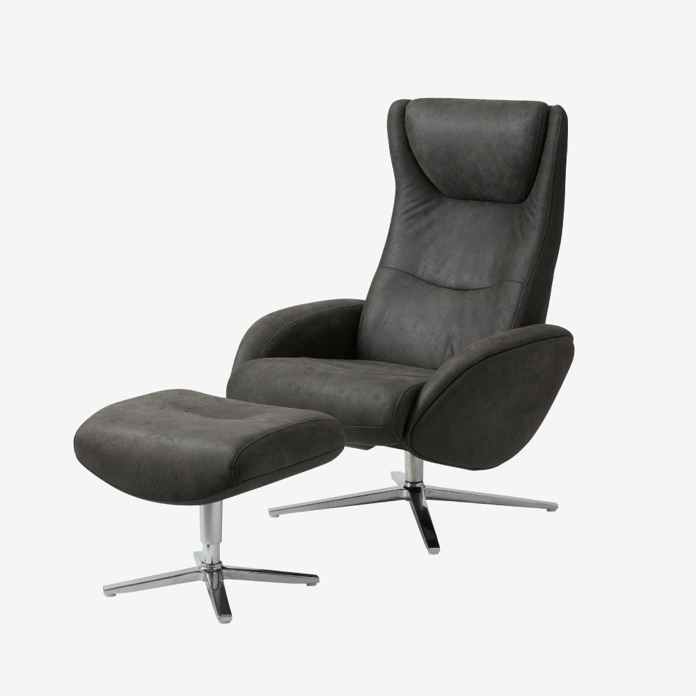 リクライニング式一人がけソファ